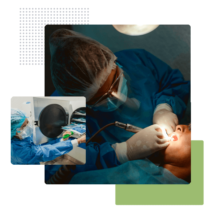 Ejemplos de Especialidad en Rehabilitación oral e Implantología
